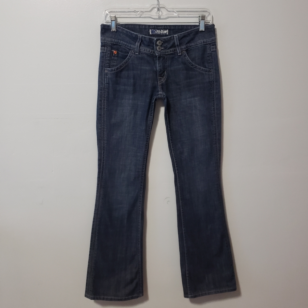Hudson Low Rise Flare Flap Pockets Size 26